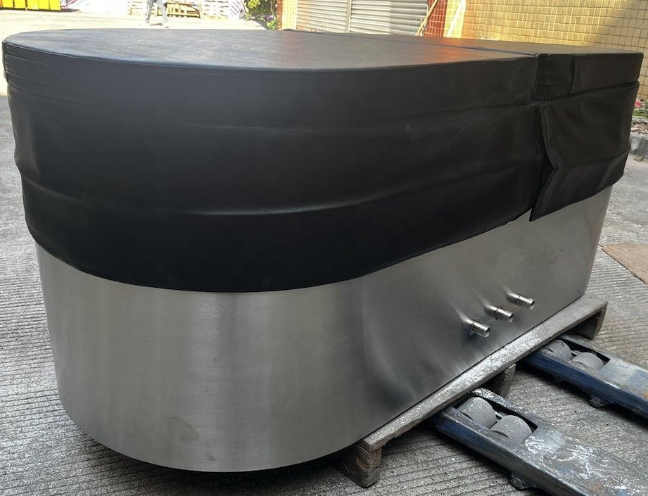 Factory Sale Customize 304 stainless steel Double layer Cold Plunge Tub  for Ice Bath