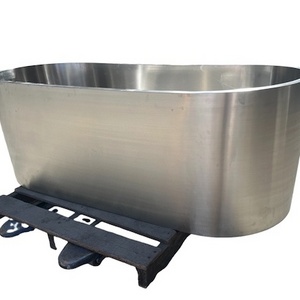 Factory Sale Customize 304 stainless steel Double layer Cold Plunge Tub  for Ice Bath