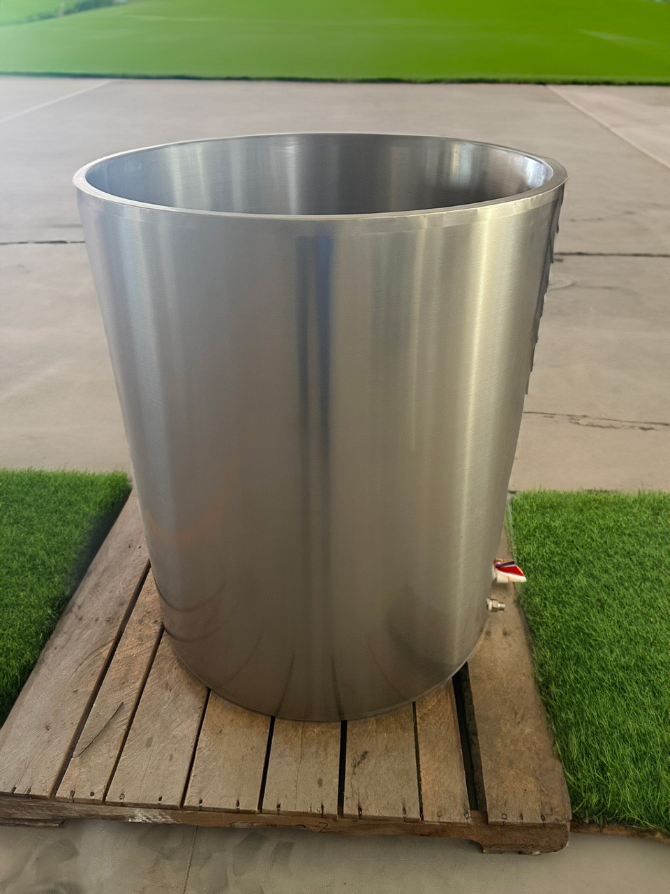 New Design Factory Sale Customize 304 stainless steel Bathtub Round Cold Plunge Tub for Ice Bath tub