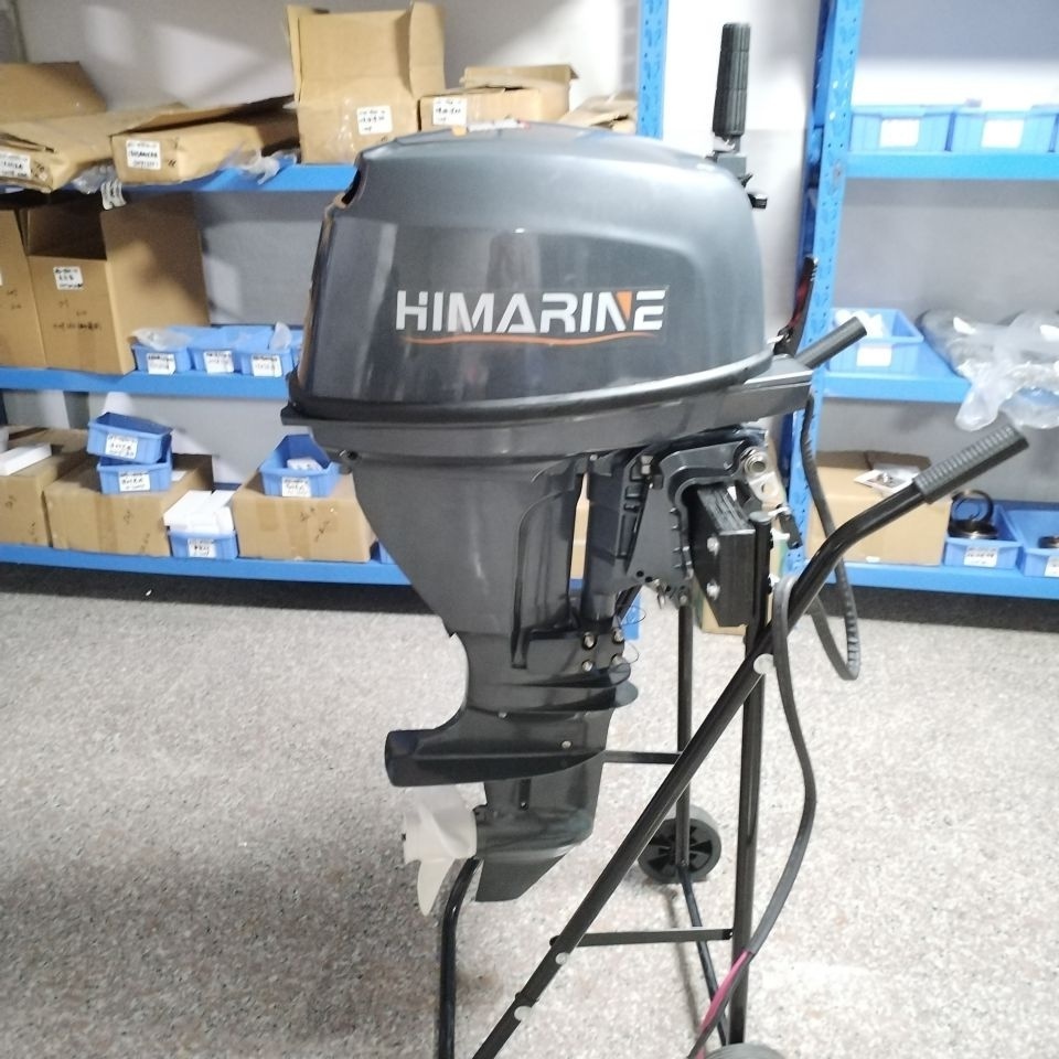 Manual or Electric 15HP 4-Stroke Short Shaft and Long Shaft Outboard Motor Boat Engine