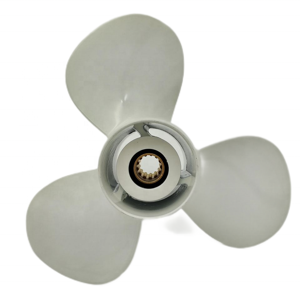 663-45947-02-EL Aluminum Marine Propeller 11 5/8x11-G  Fit for Yamaha Outboard Motor Engine 25-60HP