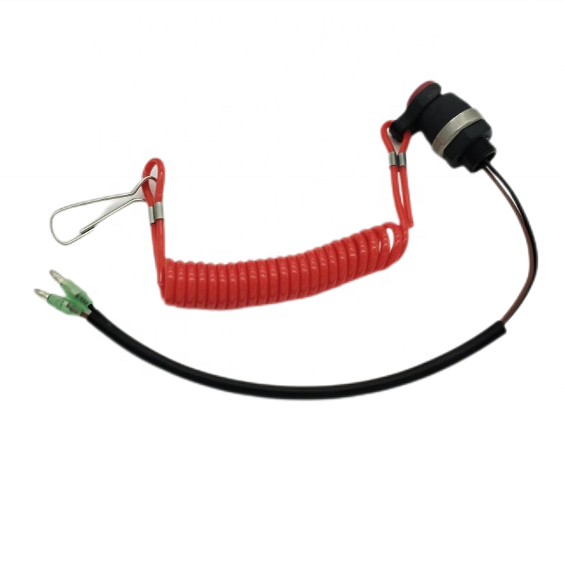 6E9-82575-02-00 6E9-82575-01 6E9-82575-00-00 Engine Stop Switch Assy/kill stop Switch safety lanyard for Outboard 6-40HP