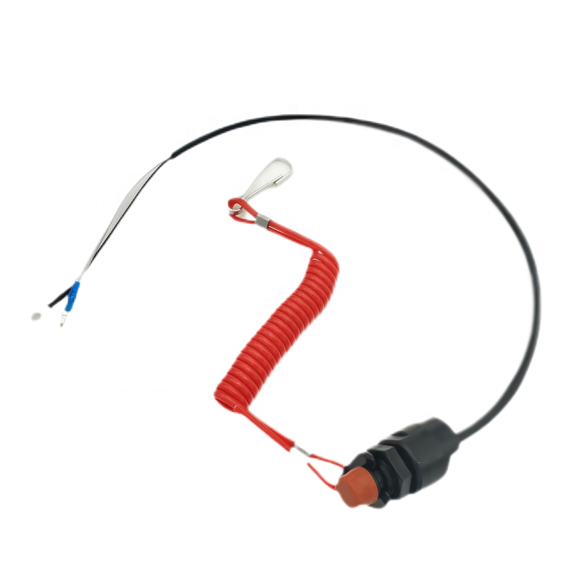 6E9-82575-02-00 6E9-82575-01 6E9-82575-00-00 Engine Stop Switch Assy/kill stop Switch safety lanyard for Outboard 6-40HP