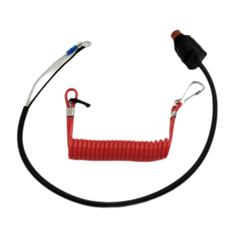 6E9-82575-02-00 6E9-82575-01 6E9-82575-00-00 Engine Stop Switch Assy/kill stop Switch safety lanyard for Outboard 6-40HP