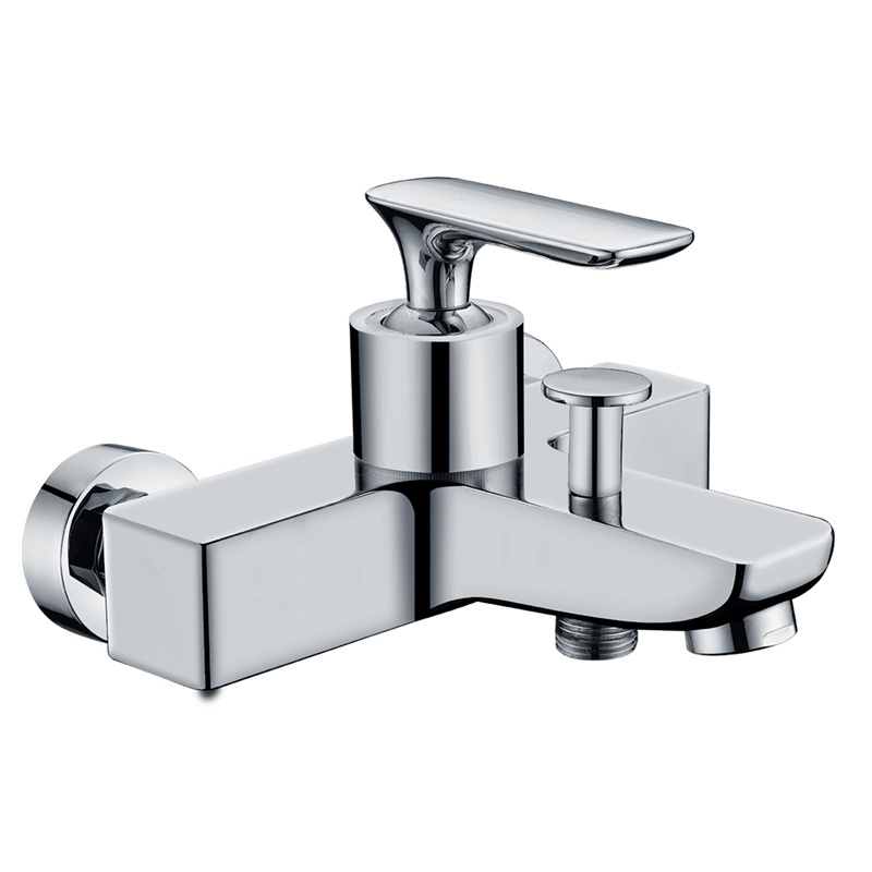 HIMARK high quality new design modern bathtub faucet deck mount single handle bath shower mixer chrome brass upc shower faucet