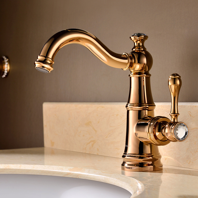 HIMARK bathroom brass material cupc copper body vintage faucet for vanity