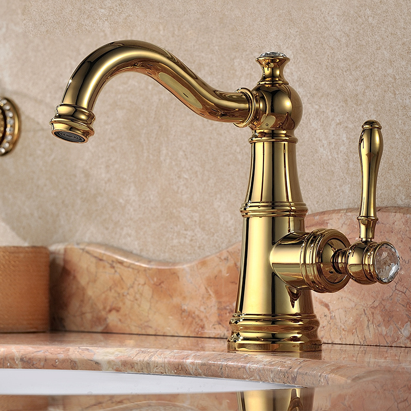 HIMARK bathroom brass material cupc copper body vintage faucet for vanity