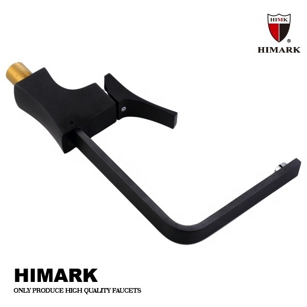 HIMARK square flat tube cold and hot water kitchen mixer tpas wasserhahn kuche kitchen sink faucet copper brass kitchen faucet