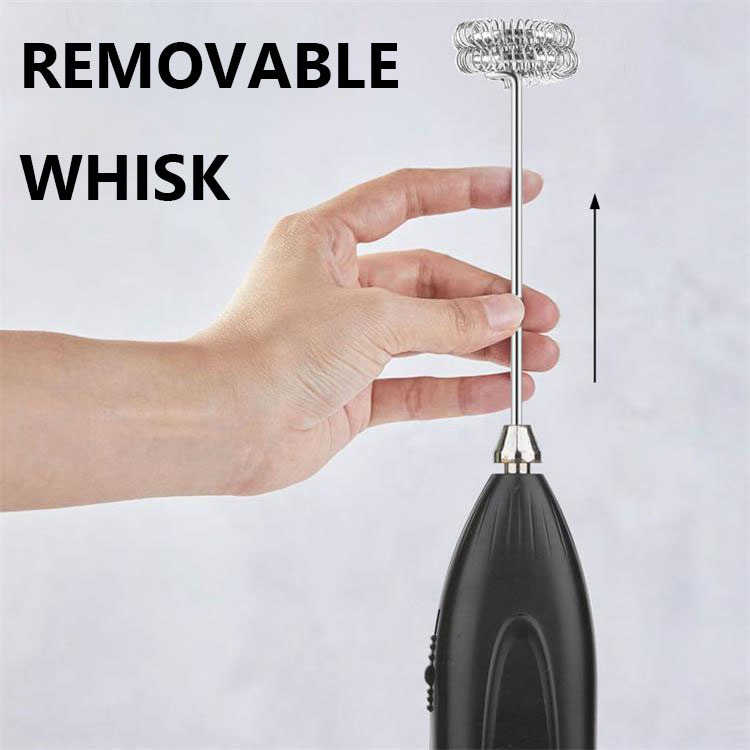 Drinks Milk Frother Foamer Matcha Electric Whisk Frother Mix Wand Portable Protein Powder Mixer Handheld Milk Frother