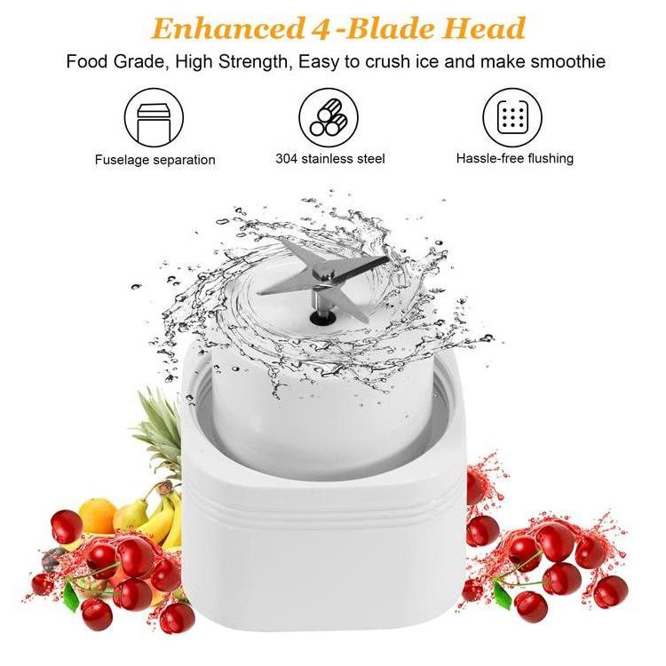 Licuadora Batidora Portatil Blender USB Mini Vegetable Fruit Rechargeable Juicer Portable Mixer Juicers Cup Portable Blender