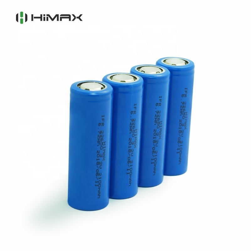 Rechargeable LiFePO4 lithium ion Battery cell 22650 2100mAh