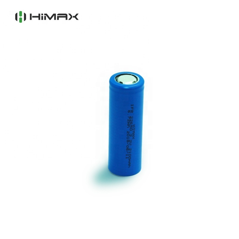 Rechargeable LiFePO4 lithium ion Battery cell 22650 2100mAh