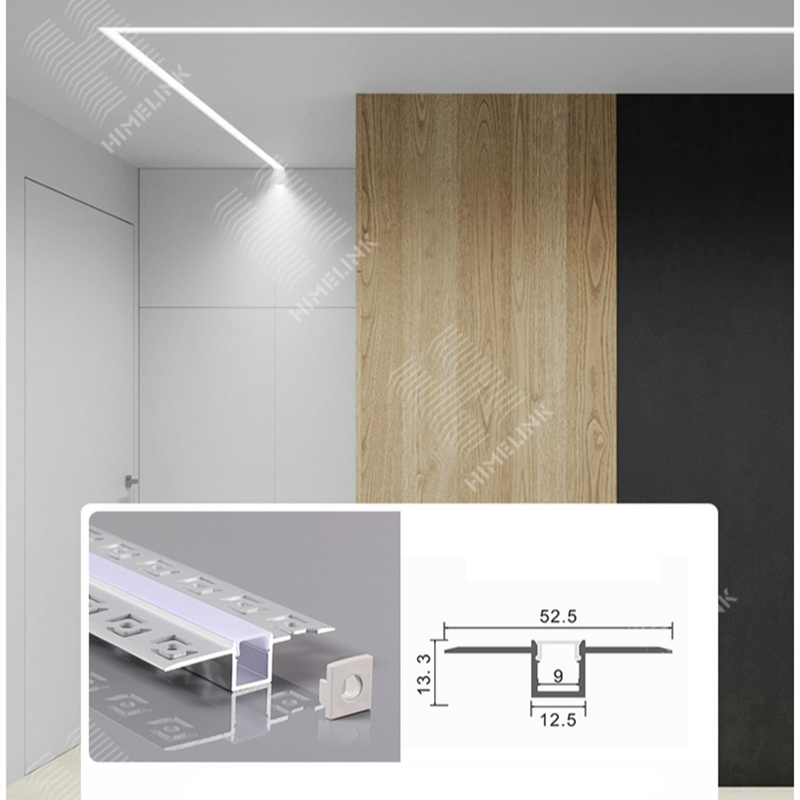 New Led Lamp Lighting For Cabinet Aluminum Profile Use for Kitchen And Mounted With Opal Diffuser Perfil de aluminio