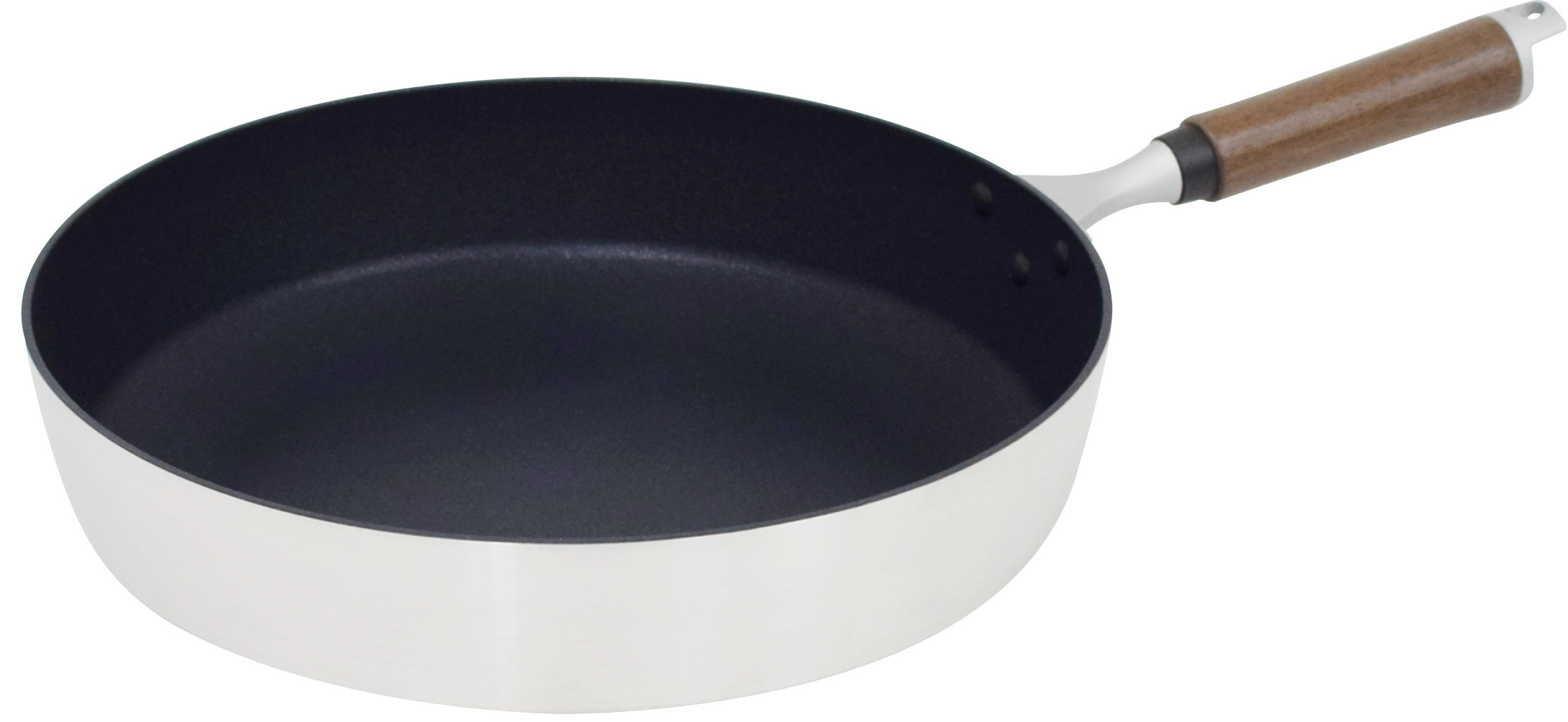 Multipurpose Alminum-Magnesium PTEA Round Cookware Kitchen Frying Pan