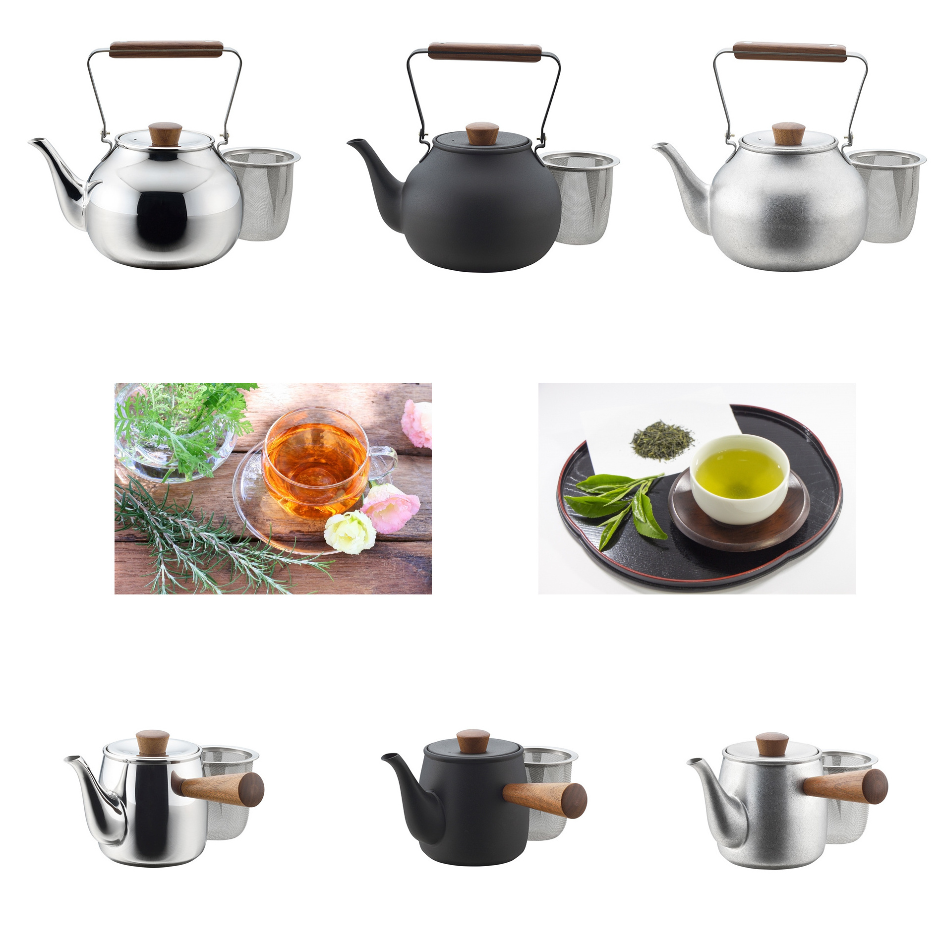 High Durability Suppliers Set Japanese Teapot Stainless Steel