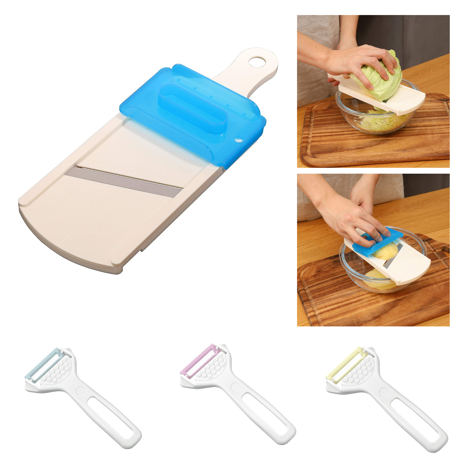 Titanium Peeler Hand Rapid Multi Function Vegetable Cutter Slicer