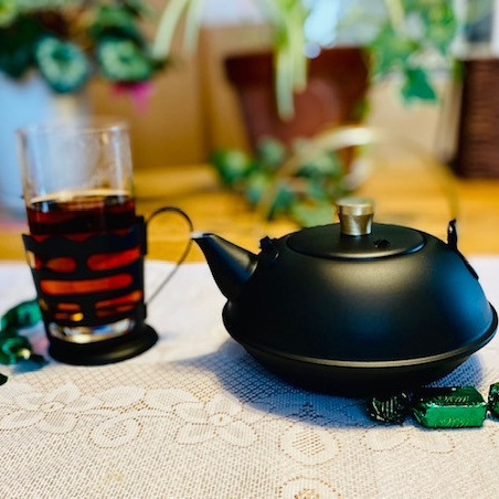 Black Teapot for Gift, Souvenir Japan made Tableware Drink ware Teapot for Household Best Quality Tea pot 2022