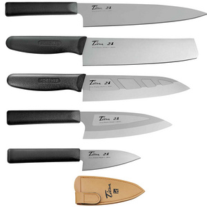 High Density  Custom Knives Kitchen Knife With Design Titanium Hybrid Petty Knife 120mm