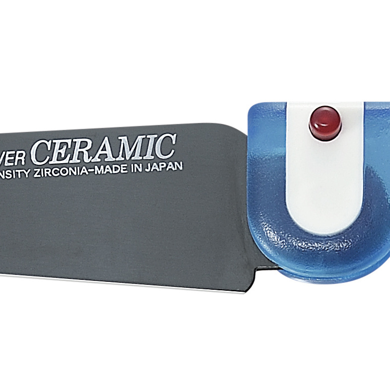 Ceramic Folding Knife Black Blade 90mm Small and straight knife A utility knife that does many things in the kitchen