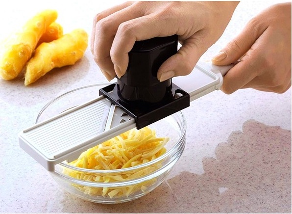 Ginger & Garlic Slicer Make Thin Strips and Cubes