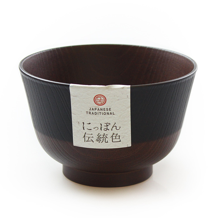 Soup Bowl with Japanese Traditional Color Round Tableware Bowls Soup with Traditional Japanese Colors