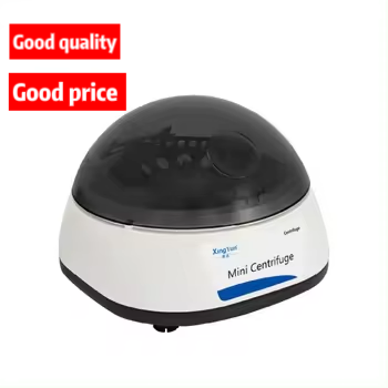 Laboratory instrument mini centrifuge Used in colleges and universities Transparent lid