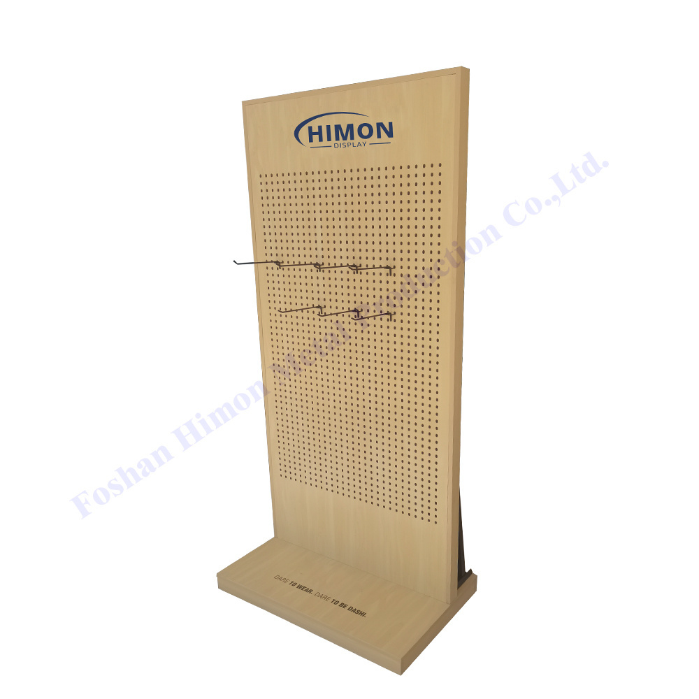 retail grocery store floor display for hanging small accessories,electronic product and tools peg board merchandis display stand