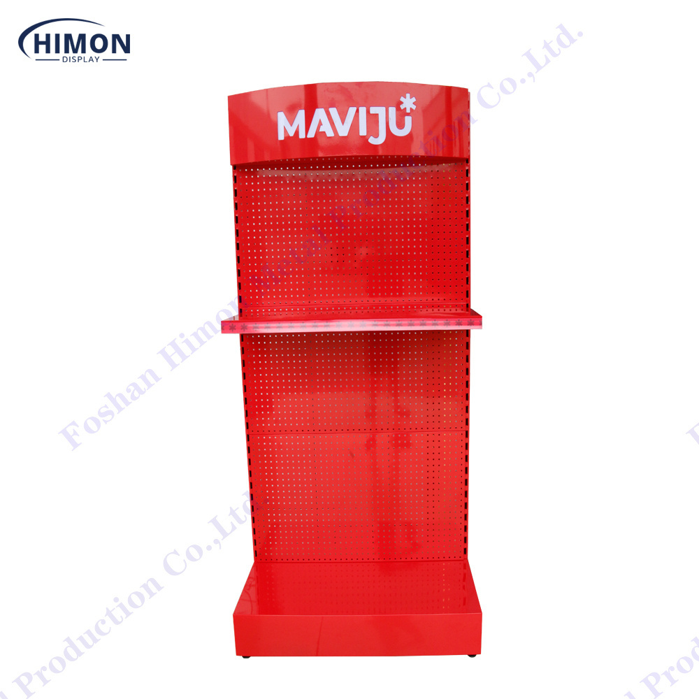 commercial pegboard shop racking display racks stand for hanging rack shelving motorcycle accessories gloves display units