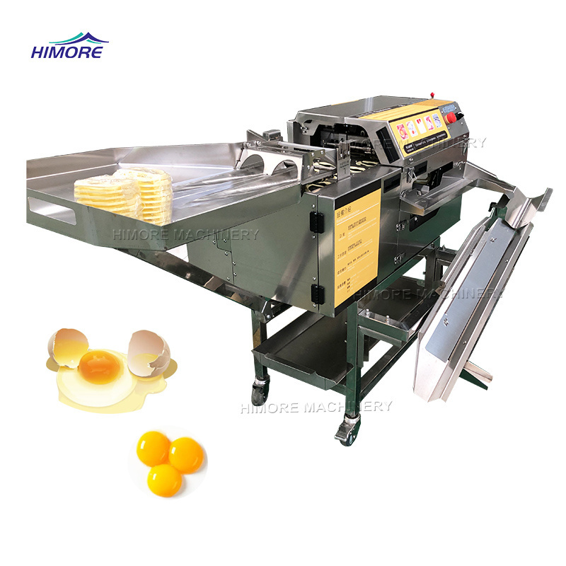 Liquid Egg Machinery Automatic Eggs Shell Breaking Crusher Beater Machine