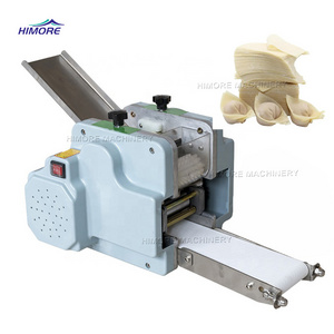 HIMORE Tabletop Small Grain Product Automatic Papad Momo Empanada Samosa Gyoza Wonton Dumpling Maker Skin Wrapper Making Machine