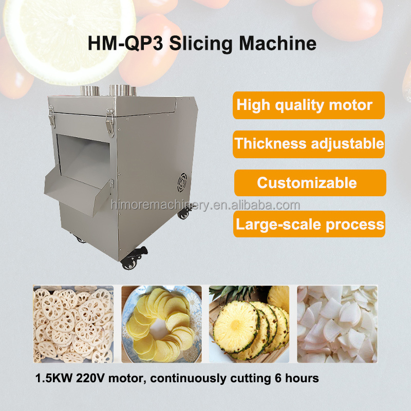 Stainless steel vegetable fruit chips potato slicer Commercial vegetable slicer 1.5-6mm adjustable