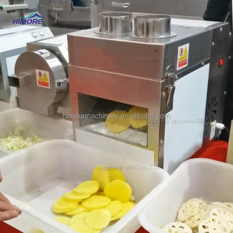 Electric Vegetable Banana Chips Cutter Beet Onion Round Mango Slice Plantain Cutting Machine