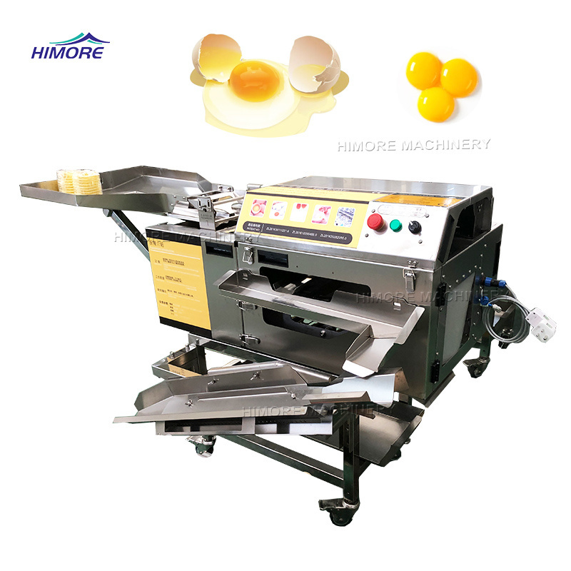 Liquid Egg Machinery Automatic Eggs Shell Breaking Crusher Beater Machine