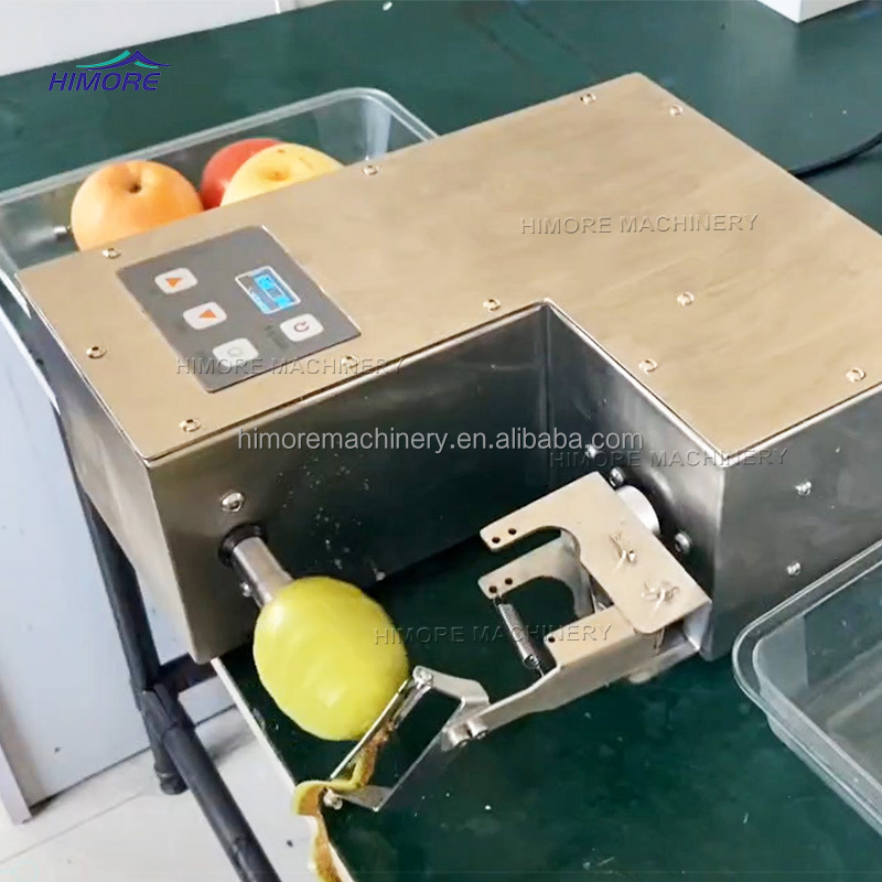 Tabletop Commercial tomato kiwi skin remover fruit peeling electric orange lemon pear apple peeler machine