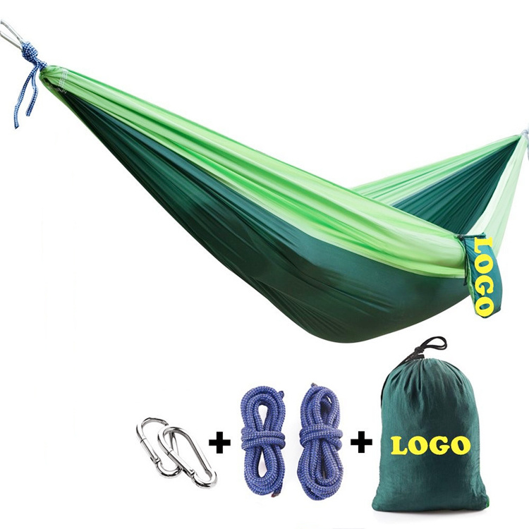 Wholesale Outdoor Folding Hanging Hammocks 2 Person Camping Picnic Portable Hammock Tent