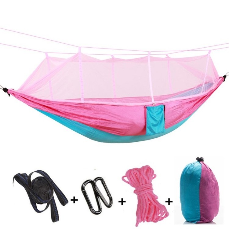 Portable Tent Hammock Waterproof Hanging Camping Hammock With Mosquito Net