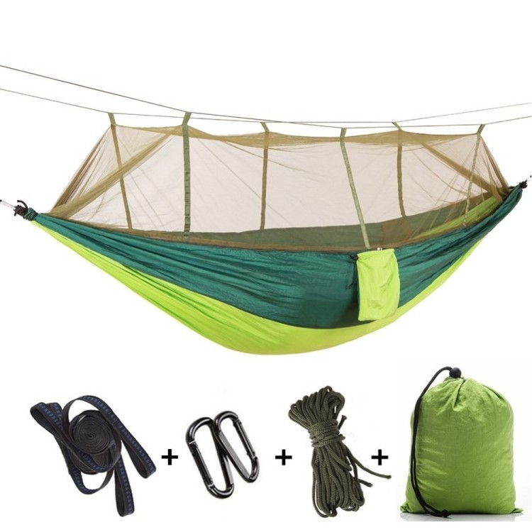 Portable Tent Hammock Waterproof Hanging Camping Hammock With Mosquito Net