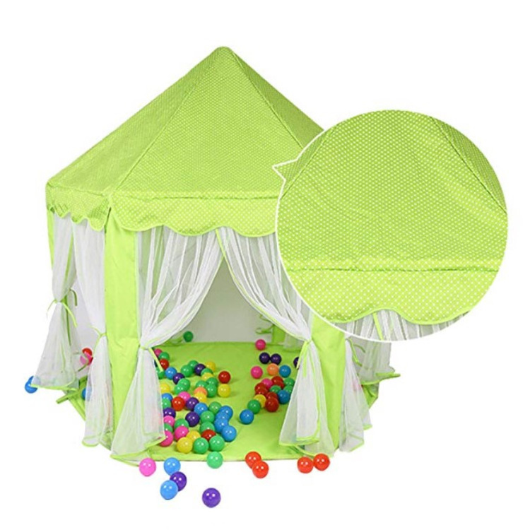 Princess Tent for Kids Includes LED Star Lights Princess Castle Little Girls Play Tent ASTM Certified