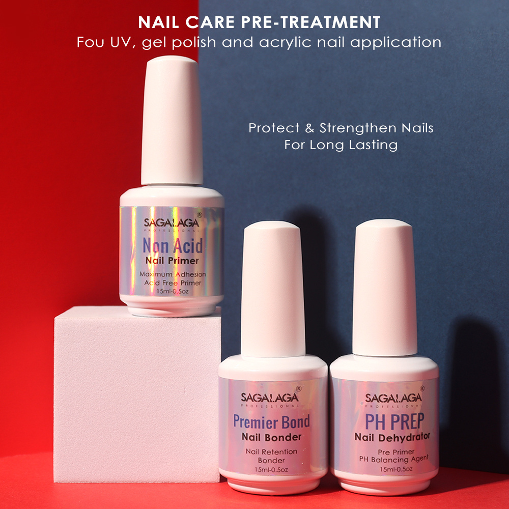 Acid Free Ph Protein Bond Dehydrator Nail Bulk Prep Primer Sticky Glue Nails And Dehydrator Private Label For Nail Art