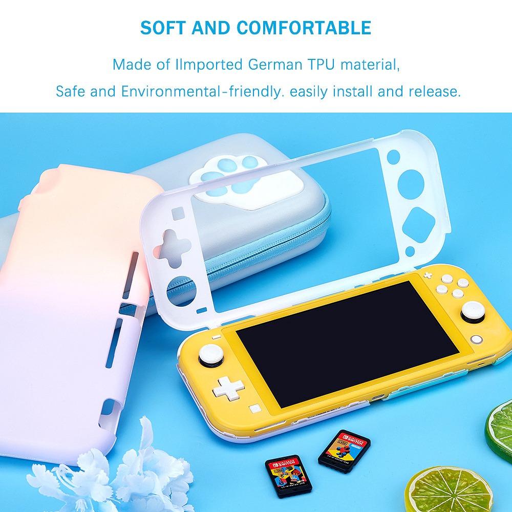 Hard Shell Protective Case Colorful Cute Skin PC Cover Back Grip Shell For Nintendo Switch Lite Game Console Accessories