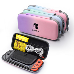 For switch oled New Carrying Case Storage Bag With 5 Game Card Slots pouch For Nintendo Switch Accessories