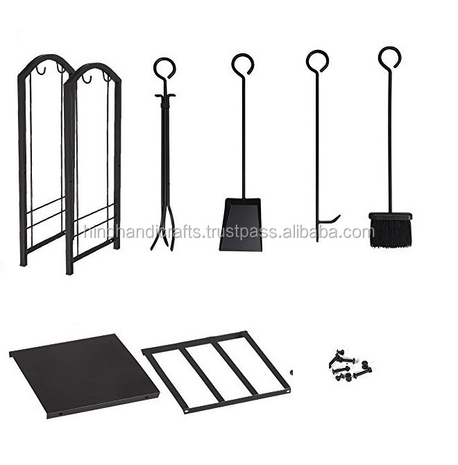 Log Carrier Cum Fire Place Tool Stand Supplier from India