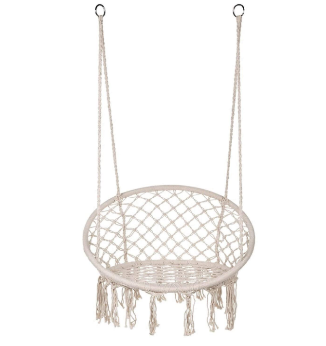 Macrame Swings Hammocks Outdoor patio swing