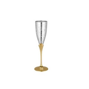 Pure handmade Stainless steel Glass with Brass Handel Premium Goblet Whiskey Glass for Summer Product