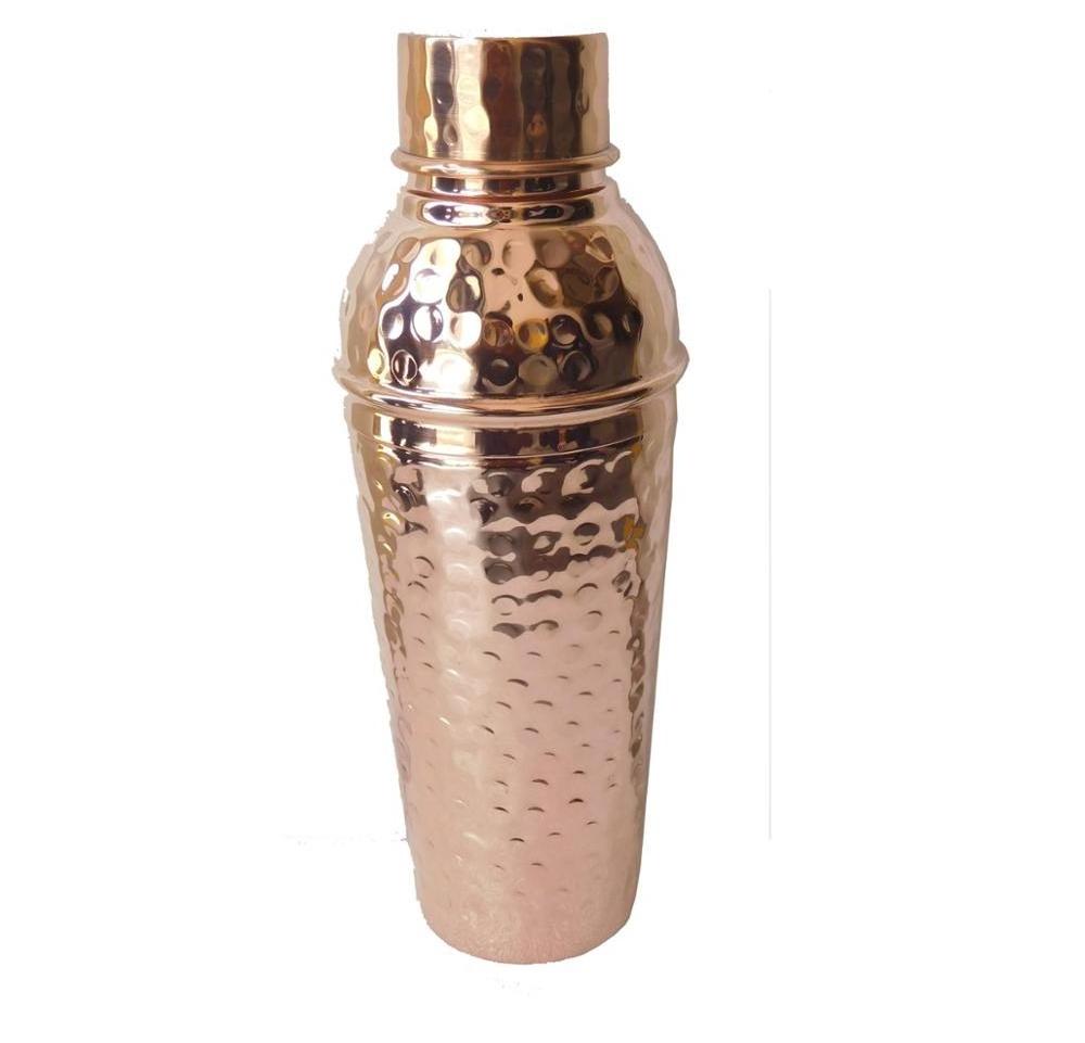 Stainless Steel Cocktail Shaker with Copper Plating Manufacturer and Supplier