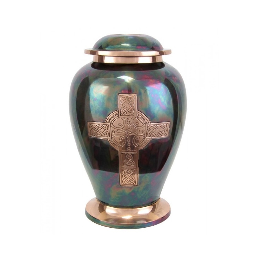 Funeral Supplies Metal Large Adult Cremation Urn and Keepsakes For Human Ashes Pot Brass Manufacture