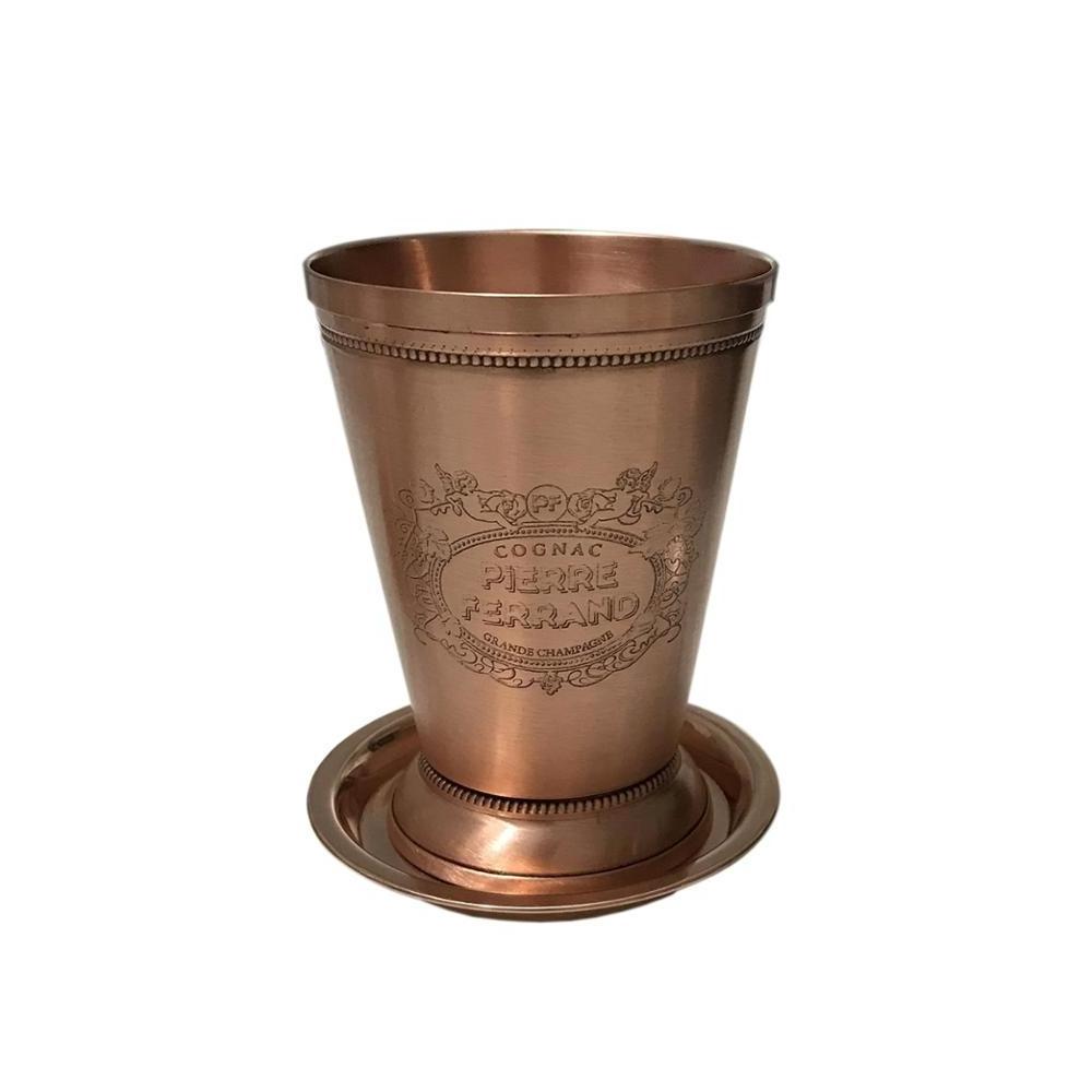 100% Pure Handcraft Engraved Embossed Copper Moscow Mugs Drinking Tumbler Copper Cups For Cocktails Beer