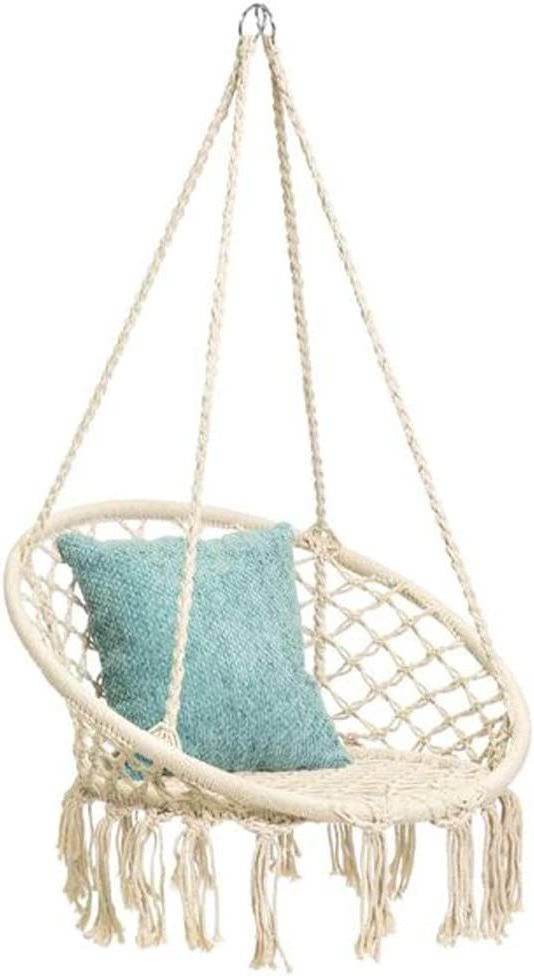 Handmade Hanging Macrame Baby Swing Hammock Bed