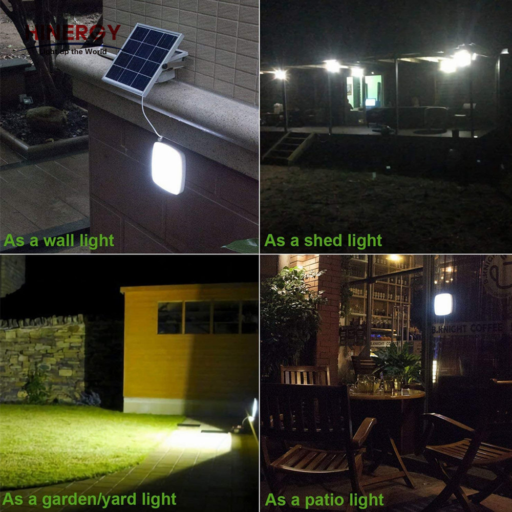 Outdoor Indoor 15W Solar LED Wall Light Ceiling Lights with Remote Controller Price