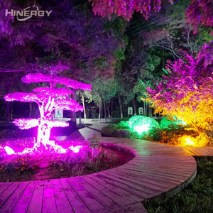 Outdoor Rechargeable Spot Light RGB Color Changing LED Solar Garden Lawn Light Price